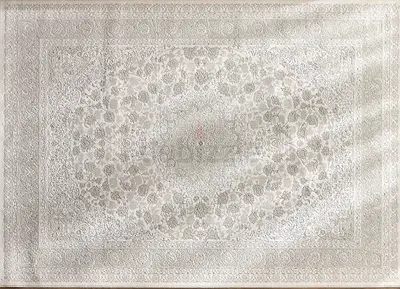 Large Persian Rug Style with Medallion