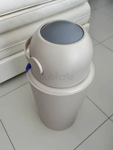 Magic HEKA L Diaper Pail — Telescopic, Odorless, 45 Diaper Capacity beige
