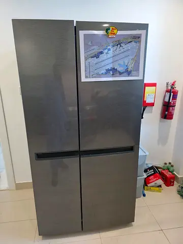 LG new model fridge side by side freezer digital like new condition