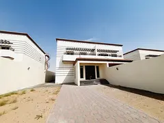 Huge offer 4 badroom villa in barashi Sharjah with maid room and wardrobe price 125k