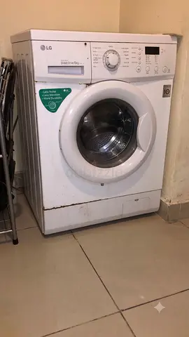 LG Front Load Washing Machine - 6kg, White (Used)