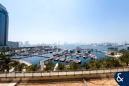 Full Burj & Harbour Views | Unfurnished | Oct