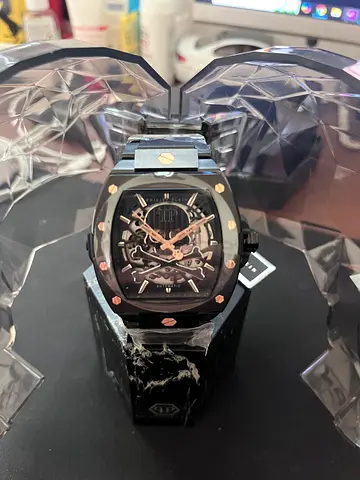 Philip Plein Skeleton Watch