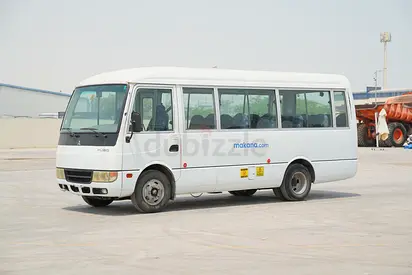 2009 Mitsubishi Fuso Rosa Diesel Bus | 26 Seater | GCC Specs | Customs paid | PRICE - AED 16,500