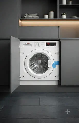 Bosch Series 6 Built-In Washing Machine 8kg – Latest Model | Almost Like New