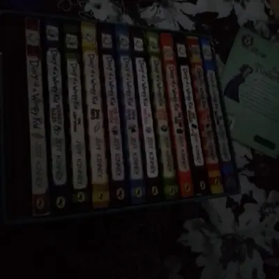 Selling box of books jeff Kinney diary if a wimpy kid
