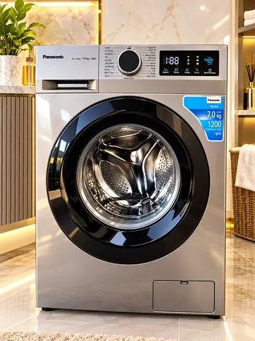 Panasonic Front Load Washing Machine - Almost in new Condition