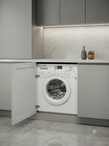 Bosch Built-In Washer Dryer Combo 7/4kg – Integrated Washing Machine | Premium Quality