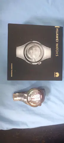 Huawei Watch 5 46mm Titanium – Silver – Excellent Condition