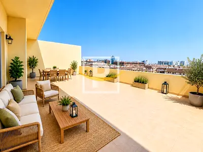 Spacious 1BR | With Private Terrace | Investor Deal