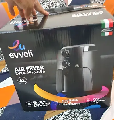 Evvoli 4L Air Fryer EVKA-AF4001BS