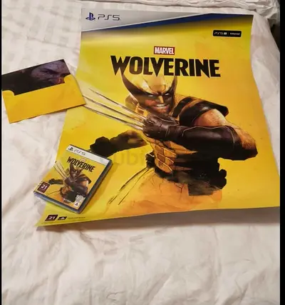 Wolverine ps5 geekay limited edition photo folder and limited edition poster