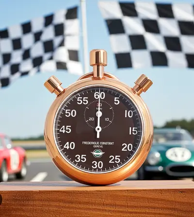 Frederique Constant Vintage Racing Stopwatch - Copper Finish