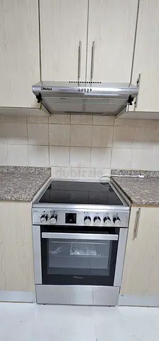 Brand new Stainless Steel Electric Cooker with Oven and Ceramic Hob