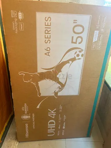 Hisense 50" A6 Series UHD 4K TV - Brand New in Box