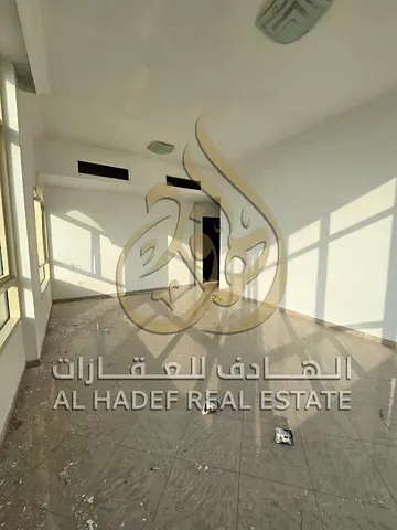 English: Exclusive Al Taawun Offer | 3BR with Open View, Master Bedroom, Large Hall, Storage & Laun