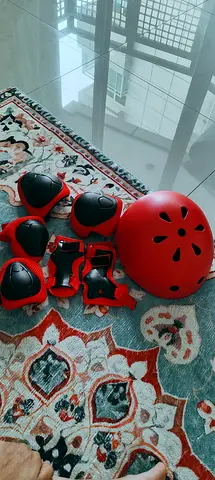 Kids Helmet and Protective Gear Set