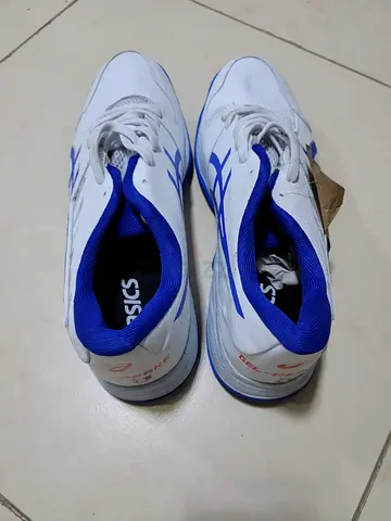 Asics GEL-PEAKE 2 Cricket Shoes For Men (White , 9)