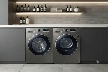 Samsung Front-Load 8kg Washer & 8kg Dryer Set – Free Delivery | Premium Laundry Pair