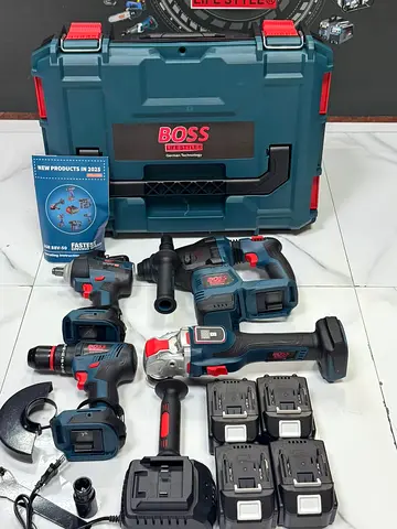Boss 4 in 1 cordless set