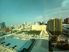 Spacious 1-bedroom apartment in Al Rashidiya 1 with a master bedroom, 2 baths, laundry room, balcony