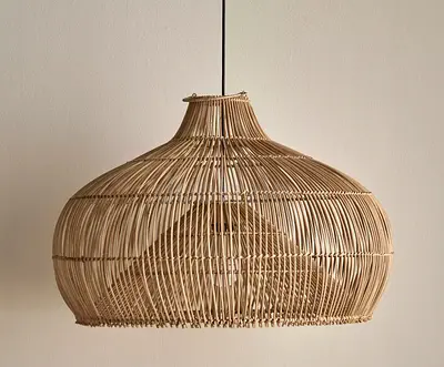 Rattan Ceiling Lamp