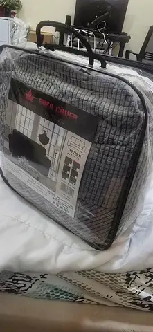 Reduced price 💥Grey sofa cover for 3-seater, very good, new, still packed in iriginal packaging.