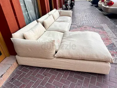 Amazing Condition Marina Home feather 🪶 filled Sofa Beige