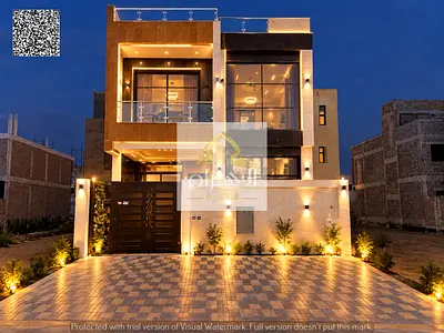 Luxury villa for sale in a prime location, featuring sophisticated design and spacious interiors; registration fees included—an exceptional opportunit