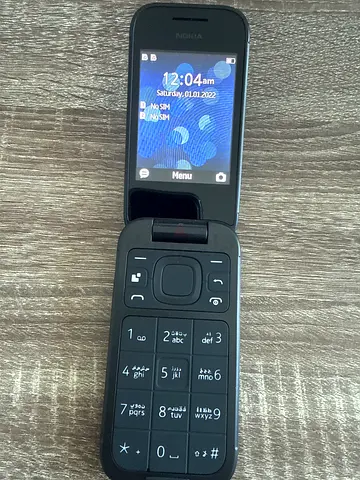 NOKIA 2660 Flip Dual Sim Card+ extra storage slot