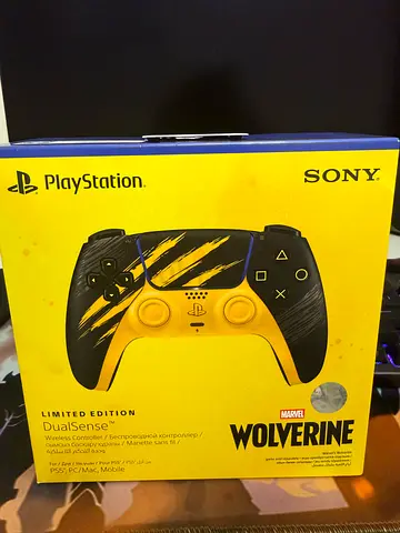 Brand New PS5 DualSense Wolverine Limited Edition