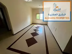 Two-bedroom apartment with a living room for annual rent on Ajman Corniche, in a prime location, spe