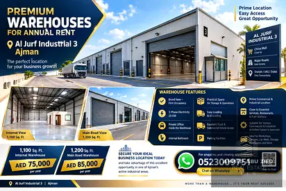 warehouse suitable for all commercial and industrial activities.