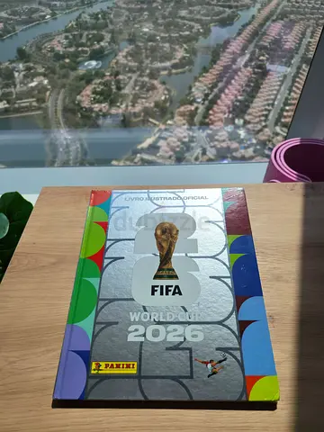 RARE Panini Stickers FIFA World Cup 2026 Silver Hardcover Album - BRAZIL EXCLUSIVE