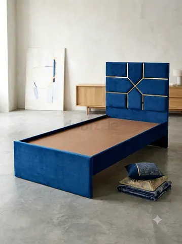 New Wooden Single Bed Frame With Storage