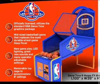 NBA GAME TIME BASKETBALL Arcade machine