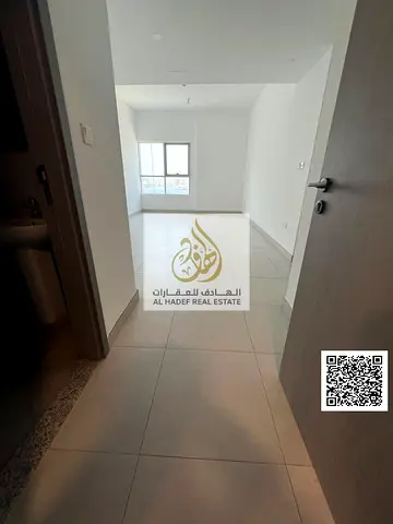 🌟 شقة غرفة وصالة جديدة أول ساكن | إطلالة على خور عجمان | مويلح/المشيرف (بجوار سيتي سنتر عجمان)