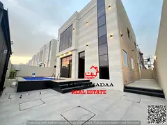 Luxury Villa for Sale in Al Zahia – Ajman | 4 Bedrooms + Majlis | Private Pool | Price Includes Re