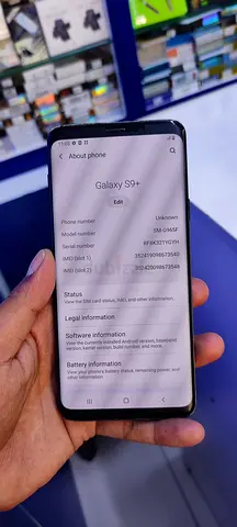 SAMSUNG S9 PLUS,, 6 GB RAM,, 256 GB STORAGE,, DUAL SIM,,ALL ORIGINAL DEVICE