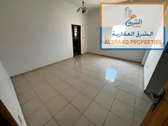 Spacious studio with separate kitchen and central AC; located in the second row from the Ajman Corni