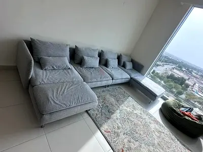 Four Seater Ikea Sodhremn L Shape Sofa