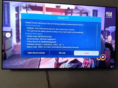 Samsung 75-inch Smart LED TV - Good Working Condition