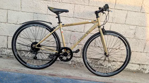 City/Commuter Bike -shimno 6e-speed look with 7-speed hub, includes mudguards