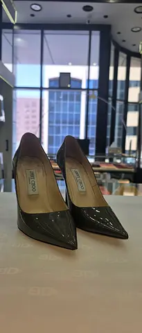 Jimmy Choo Patent Leather Pointed Toe Pumps - Size Available