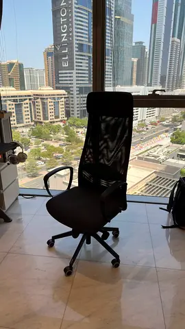 MARKUS swivel chair, Vissle dark grey
