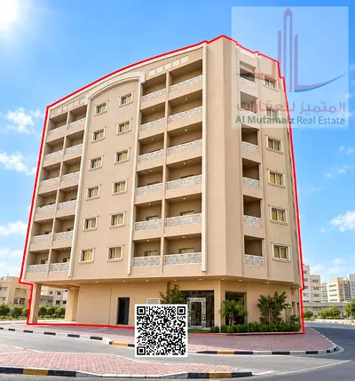 1 Bedroom Apartment for Rent in Al Rawda 3 Ajman on Sheikh Ammar Road with 2 Bathrooms Balcony Cent