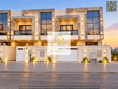 فيلا حديثة للبيع |5 غرف نوم رئيسية | تصميم معاصر وتشطيبات راقية | رسوم التسجيل والكهرباء والمياه متضمنة