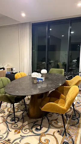 Daning table with chairs marina home