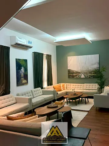 Fully furnished | Living room | Majlis | Maid's room | Large outdoor setback area | Prime location | Close to amenities | Near Sheikh Mohammed