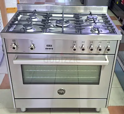Bertazzoni Top 5 Burner Gas Oven Electric 90 cm freestanding